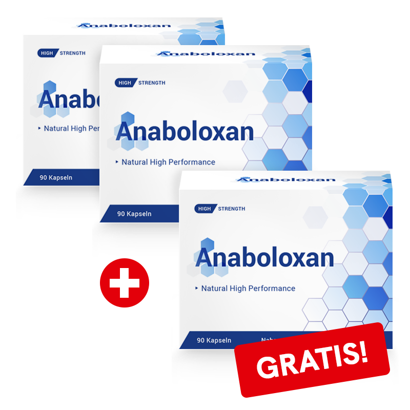 3 x Anaboloxan mit über 50% RABATT - Einmaliger BONUS da Sie bereits eine Bestellung getätigt haben!